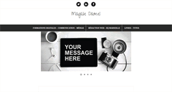 Desktop Screenshot of magaliedamel.com